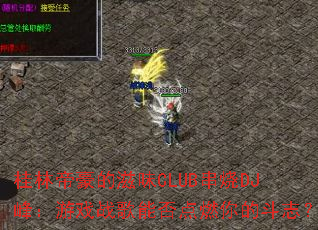 ֵۺζCLUBDJ壺ϷսܷȼĶ־