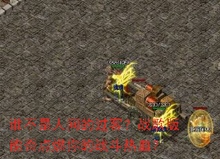 ˭�����˼�Ĺ��ͣ�ս����ܷ��ȼ���ս����Ѫ��