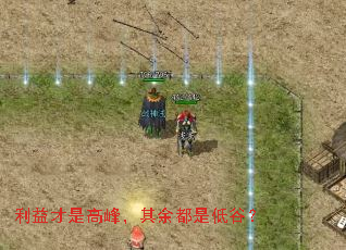 利益才是高峰,其余都是低谷? 利益才是高峰,其余都是低谷?