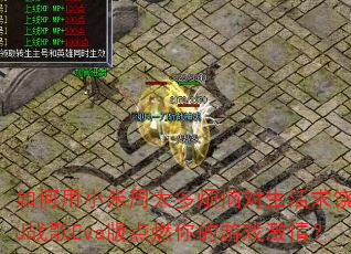 如何用小米周太多烦恼对生活求饶DJ战歌Eva版点燃你的游戏激情? 如何用小米周太多烦恼对生活求饶DJ战歌Eva版点燃你的游戏激情?