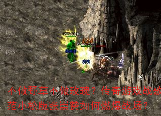 不做野草不做玫瑰?传奇游戏战歌范小松版张崇赞如何燃爆战场? 不做野草不做玫瑰?传奇游戏战歌范小松版张崇赞如何燃爆战场?