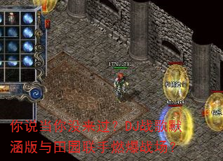 ��˵����û������DJս��Ĭ��������԰����ȼ��ս����