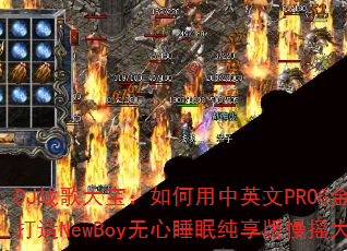 DJս��󱦣��������Ӣ��PROG�����˹Ĵ���NewBoy����˯�ߴ�������ҡ�����