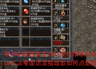 梧州DJ战歌欧东2025全民情歌全民嗨HouseClub粤国语混搭战歌如何点燃游戏战场 梧州DJ战歌欧东2025全民情歌全民嗨HouseClub粤国语混搭战歌如何点燃游戏战场