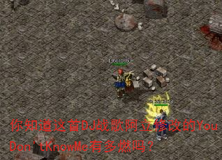 你知道这首DJ战歌阿立修改的YouDon'tKnowMe有多燃吗? 你知道这首DJ战歌阿立修改的YouDon'tKnowMe有多燃吗?